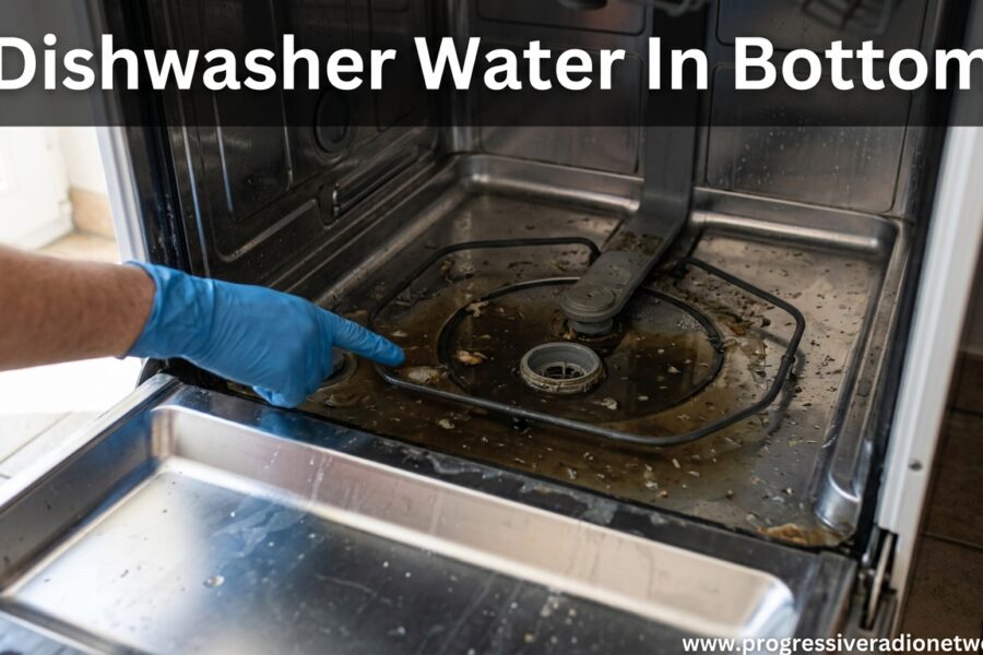 Dishwasher Water In Bottom