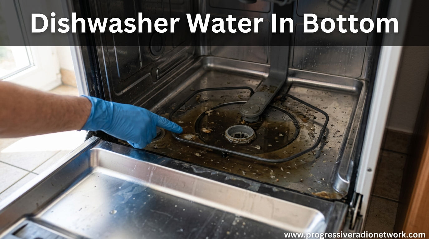 Dishwasher Water In Bottom