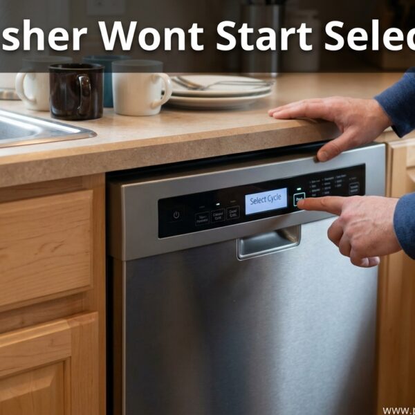 Dishwasher Wont Start Select Cycle