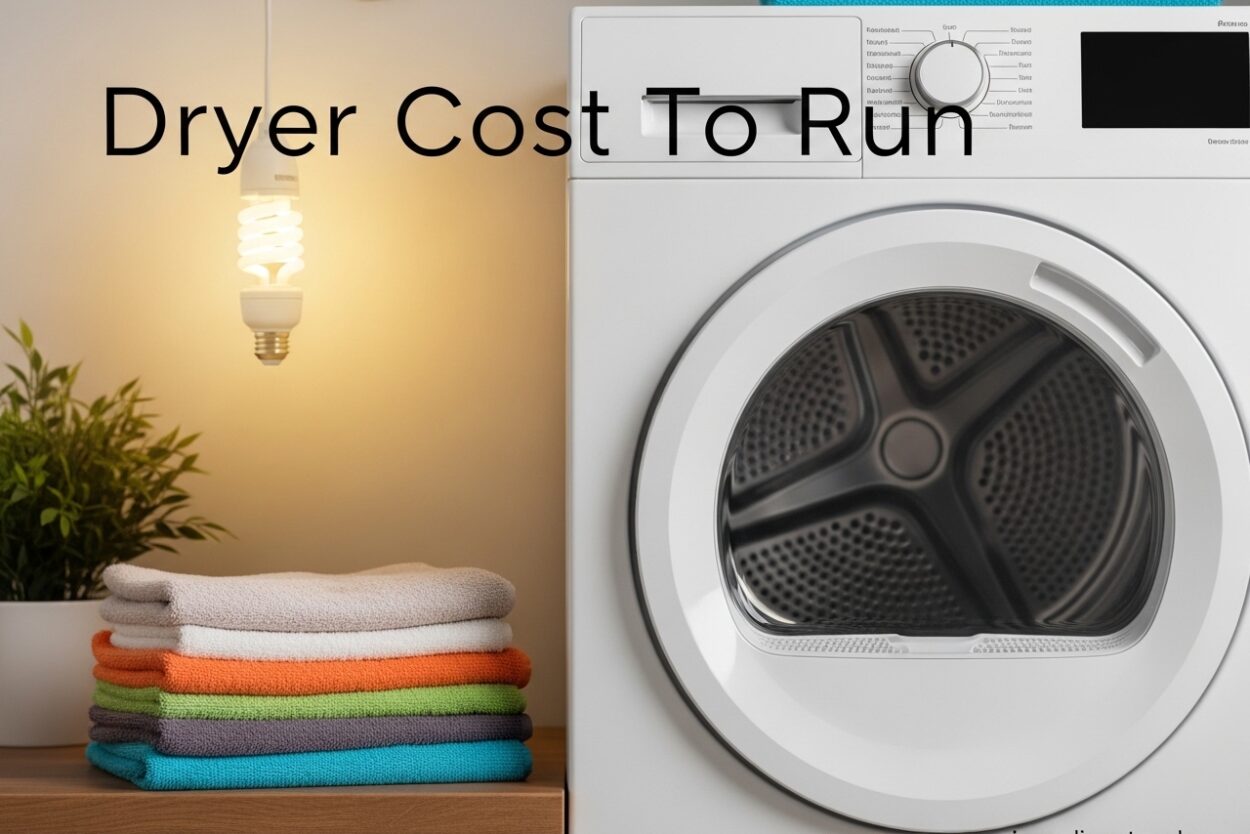 Dryer Cost To Run