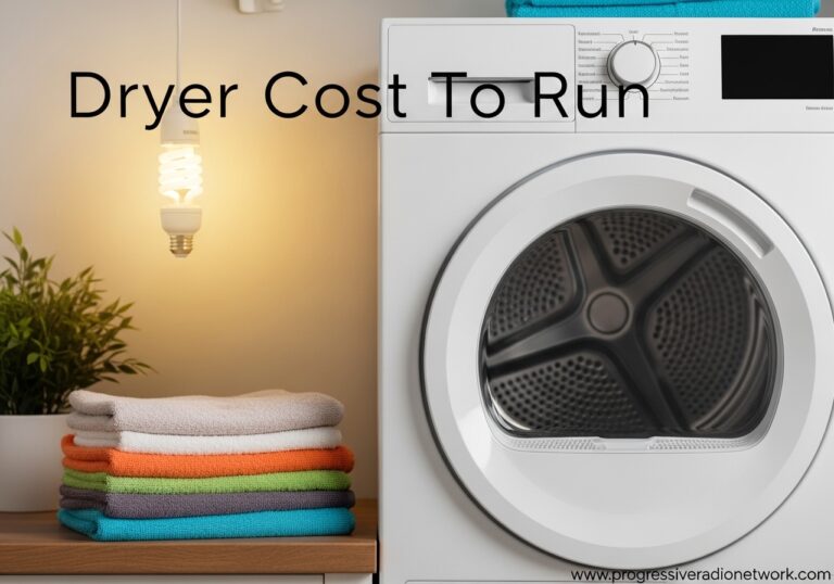 Dryer Cost To Run