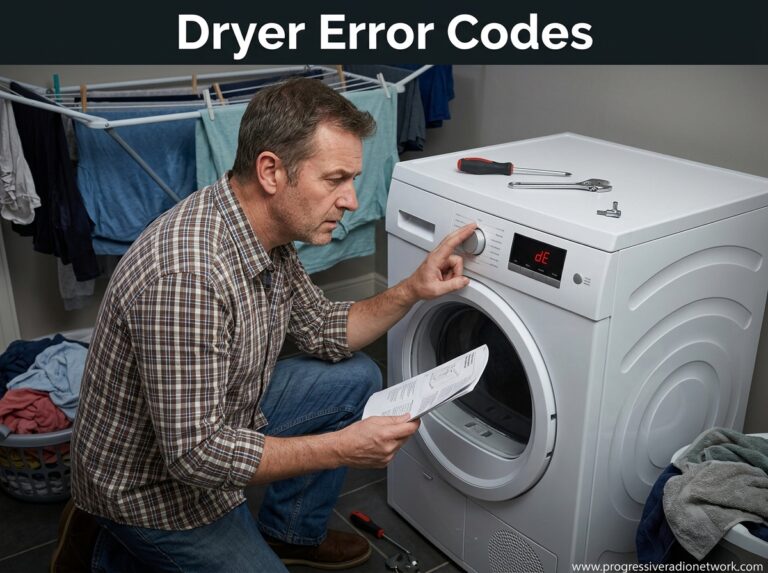 Dryer Error Codes