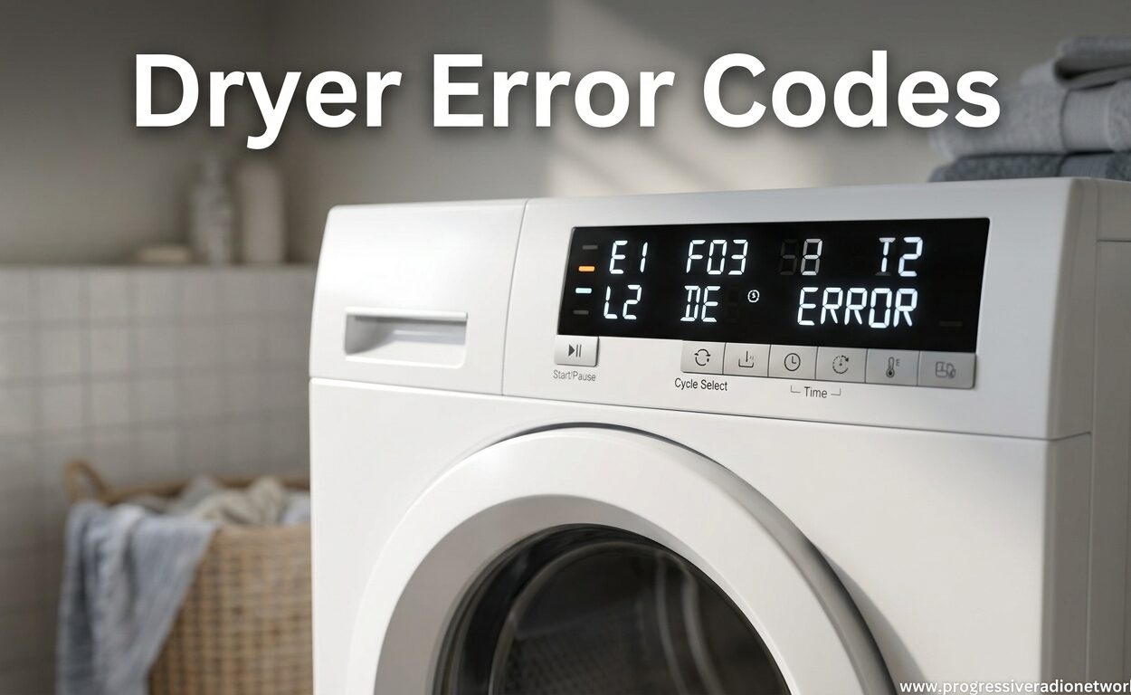Dryer Error Codes
