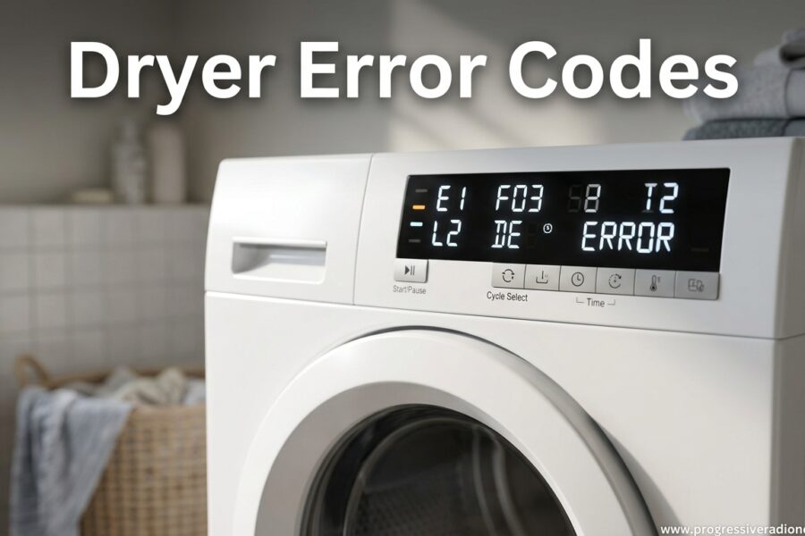 Dryer Error Codes