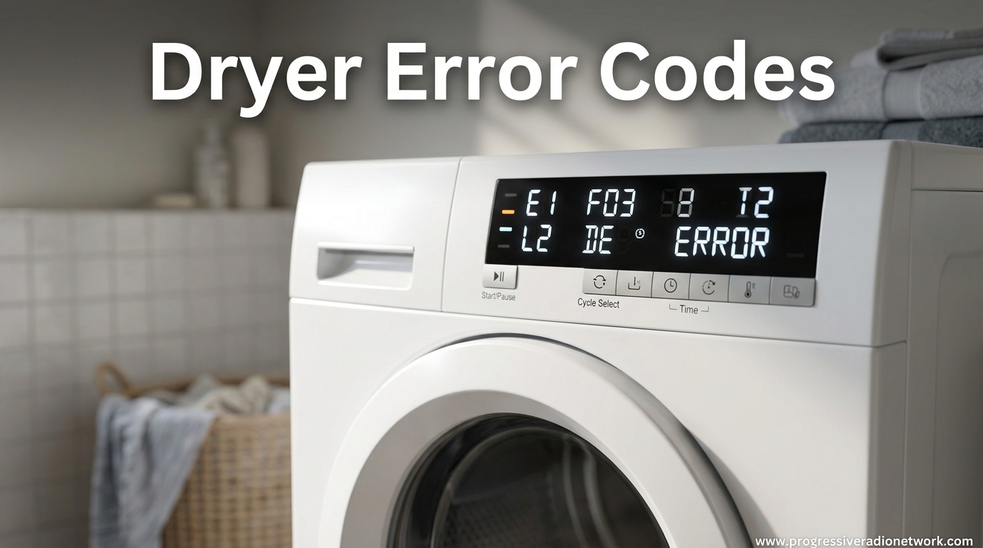 Dryer Error Codes