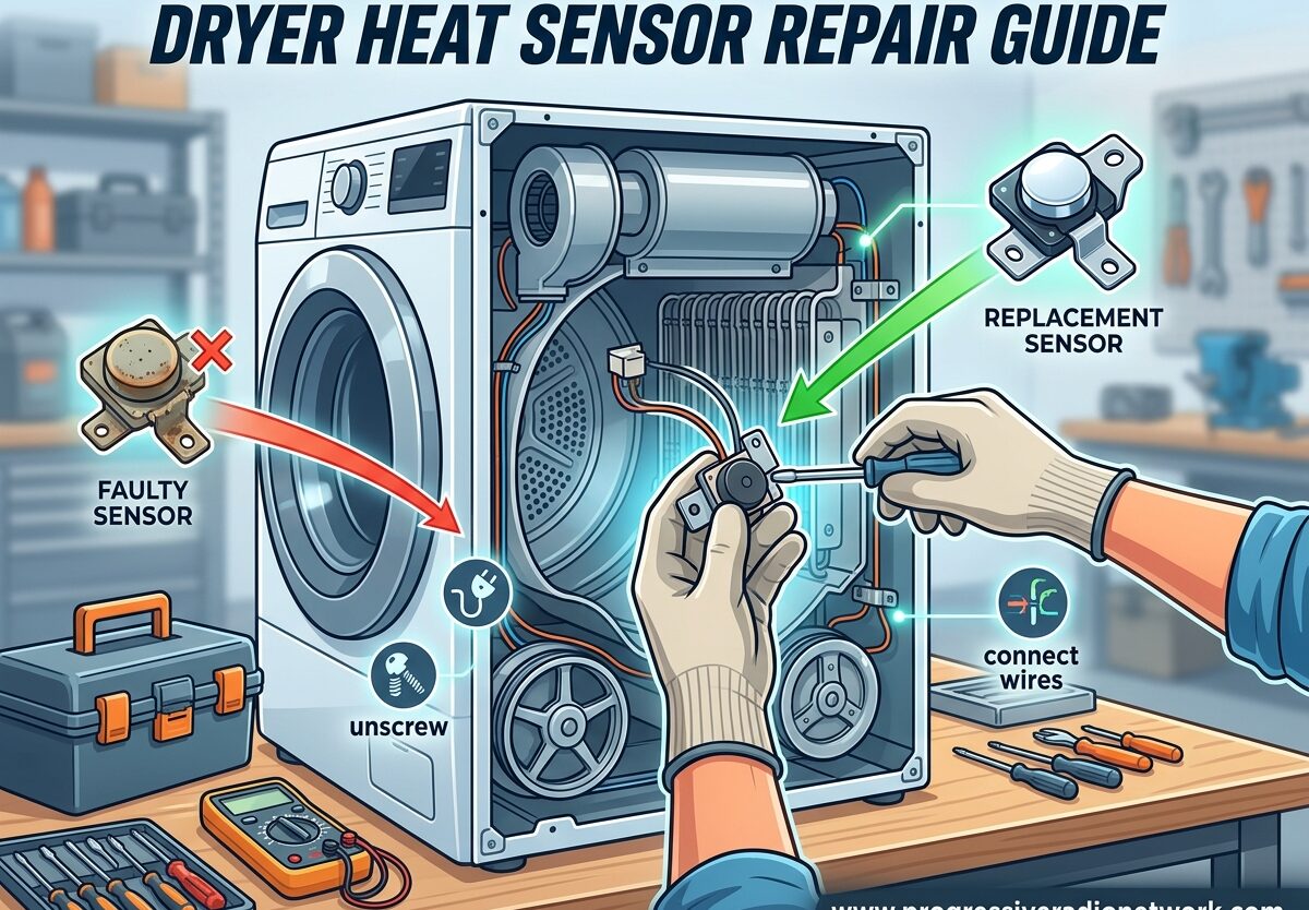 Dryer Heat Sensor Repair Guide