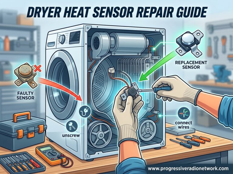 Dryer Heat Sensor Repair Guide