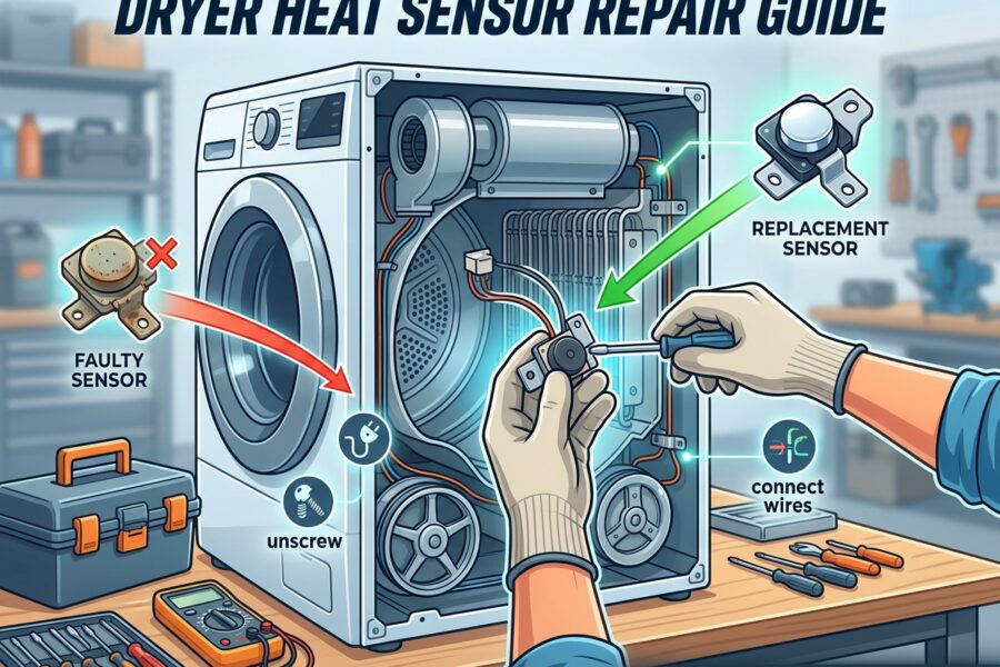 Dryer Heat Sensor Repair Guide