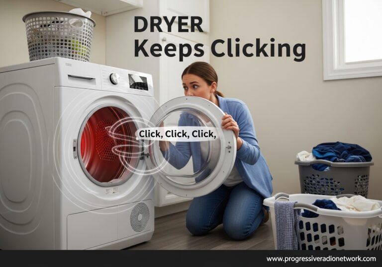 Dryer Keeps Clicking