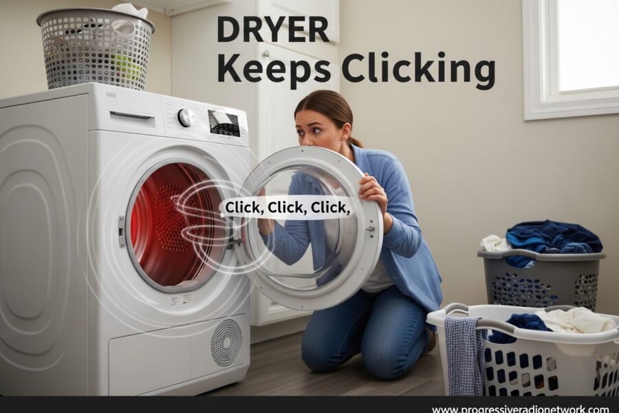 Dryer Keeps Clicking