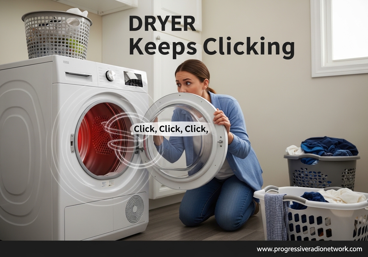 Dryer Keeps Clicking