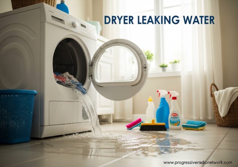 Dryer Leaking Water