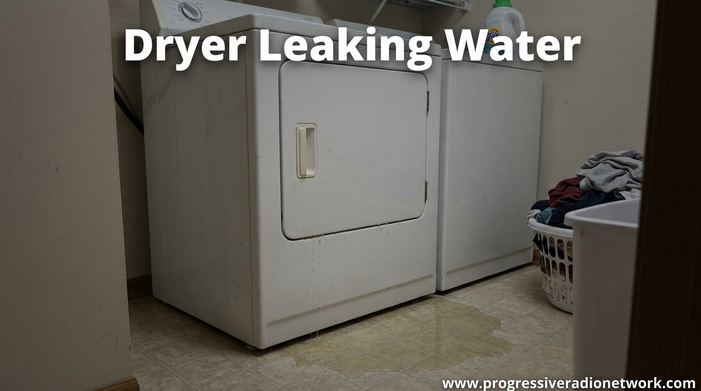 Dryer Leaking Water