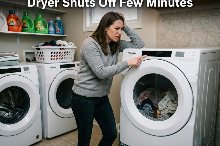 Dryer Shuts Off Few Minutes