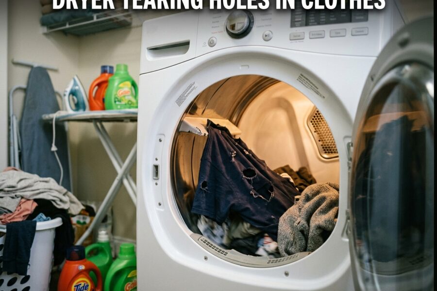 Dryer Tearing Holes In Clothes