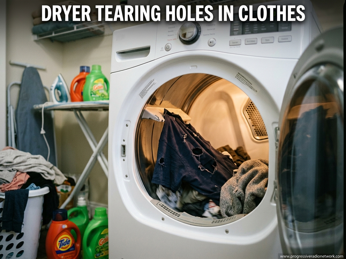 Dryer Tearing Holes In Clothes