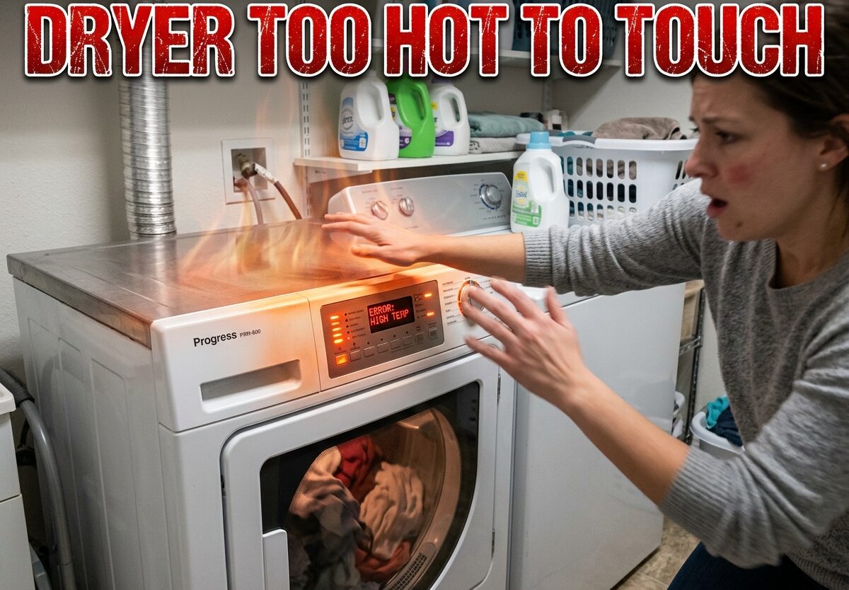 Dryer Too Hot to Touch
