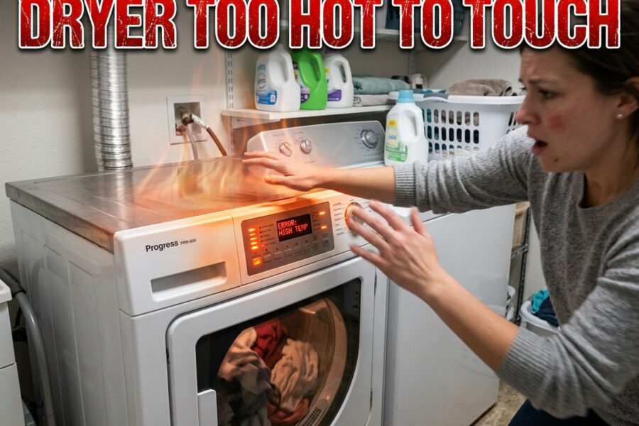 Dryer Too Hot to Touch