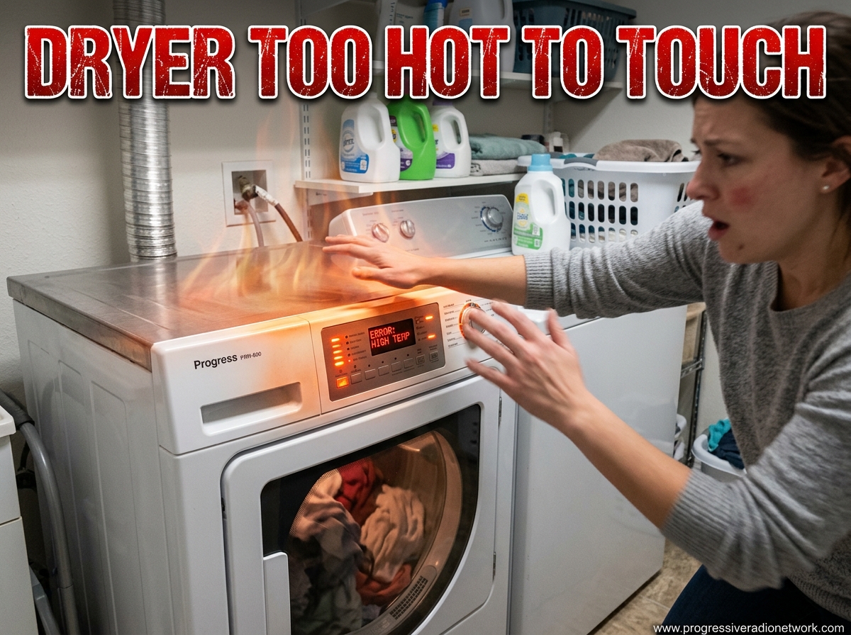 Dryer Too Hot to Touch