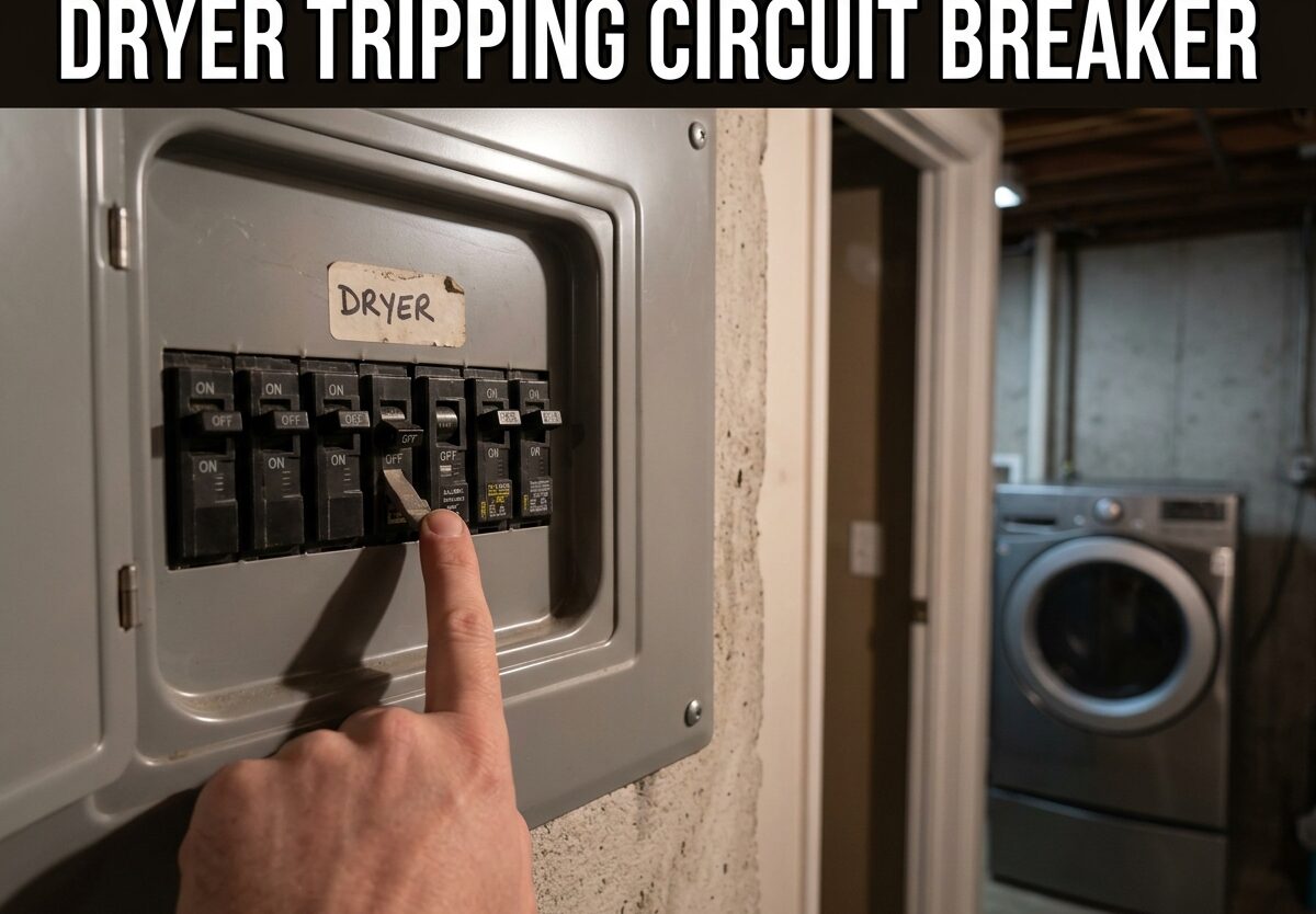 Dryer Tripping Circuit Breaker