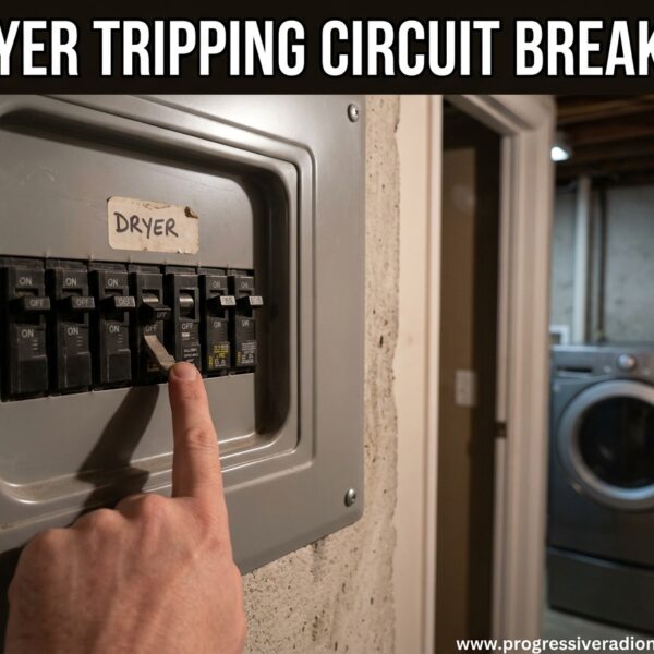 Dryer Tripping Circuit Breaker