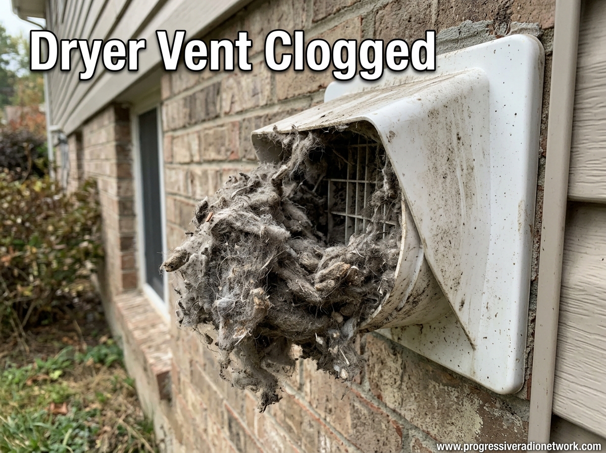 Dryer Vent Clogged