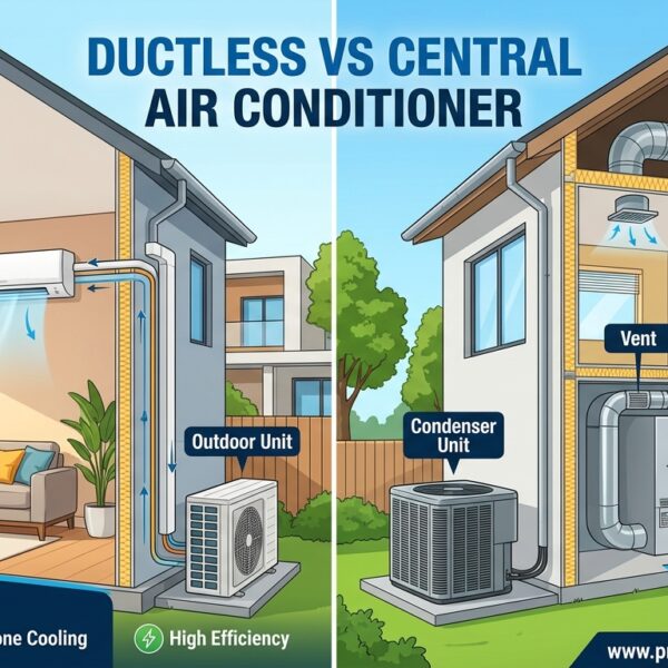 Ductless Vs Central Air Conditioner