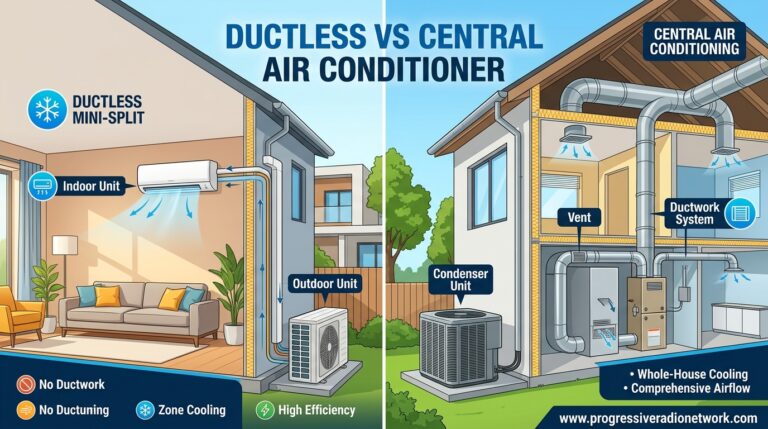 Ductless Vs Central Air Conditioner