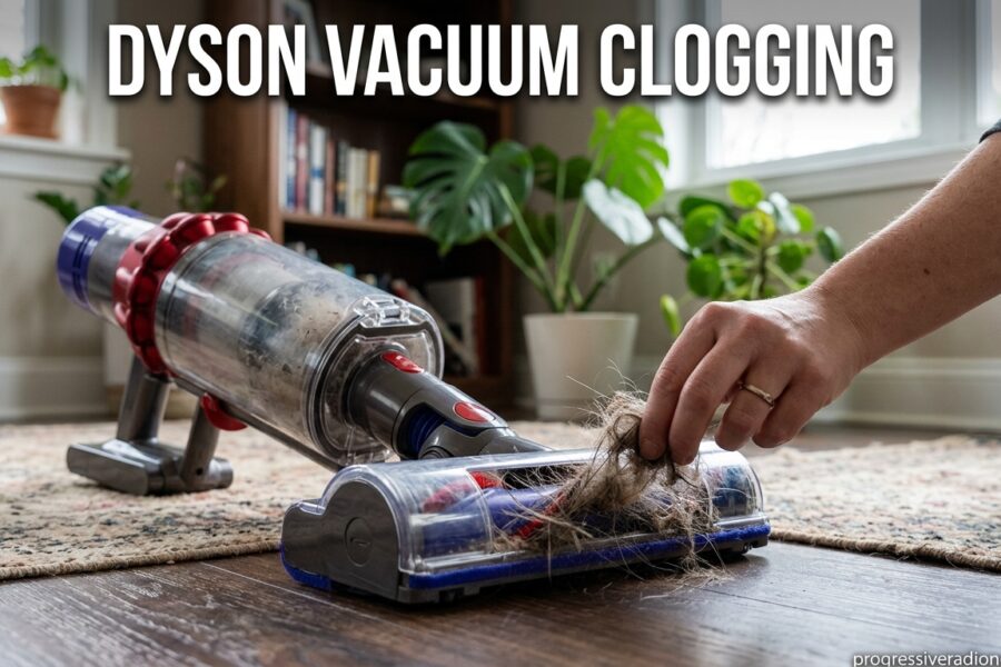 Dyson Vacuum Clogging