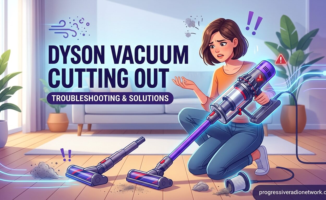 Dyson Vacuum Cutting Out