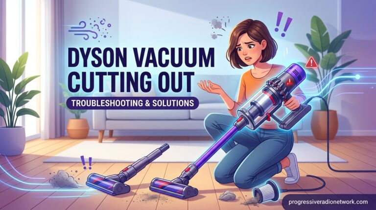 Dyson Vacuum Cutting Out