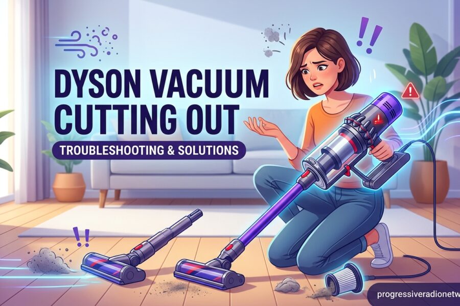 Dyson Vacuum Cutting Out
