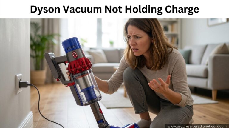 Dyson Vacuum Not Holding Charge