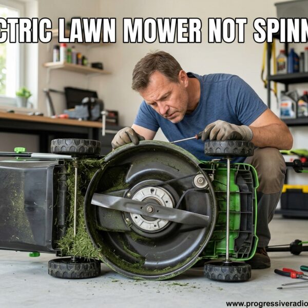 Electric Lawn Mower Not Spinning
