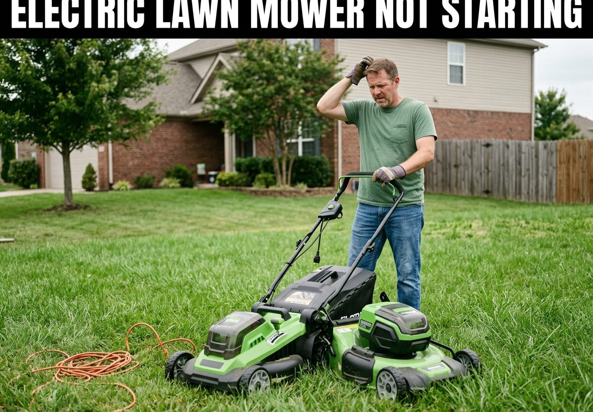 Electric Lawn Mower Not Starting