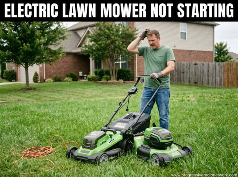 Electric Lawn Mower Not Starting