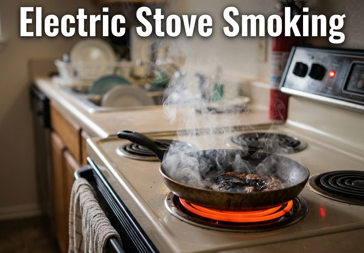 Electric Stove Smoking
