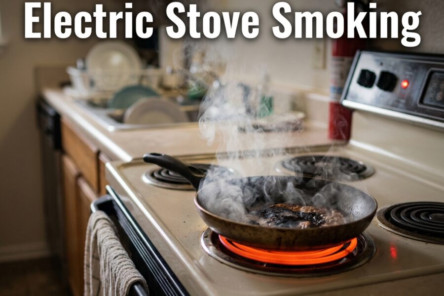 Electric Stove Smoking