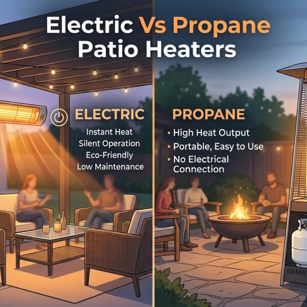 Electric Vs Propane Patio Heaters