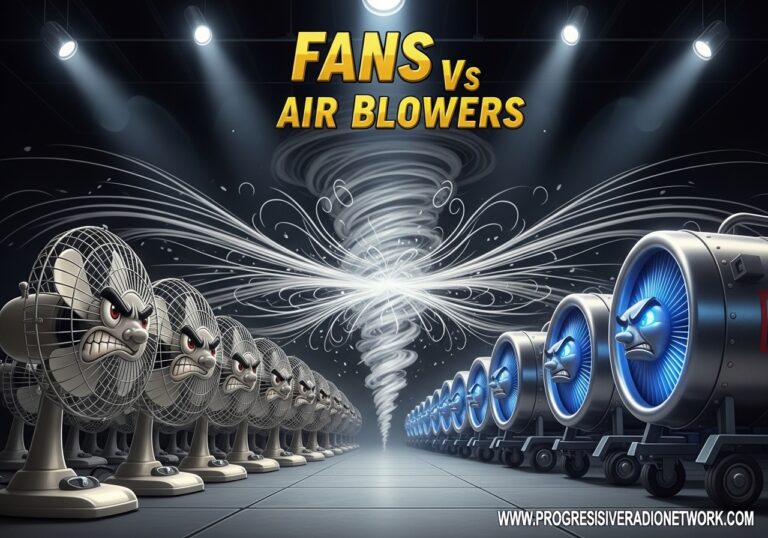 Fans Vs Air Blowers