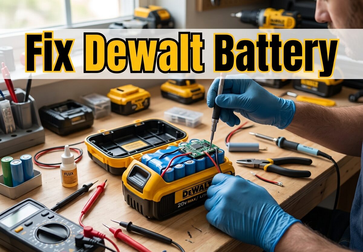 Fix Dewalt Battery