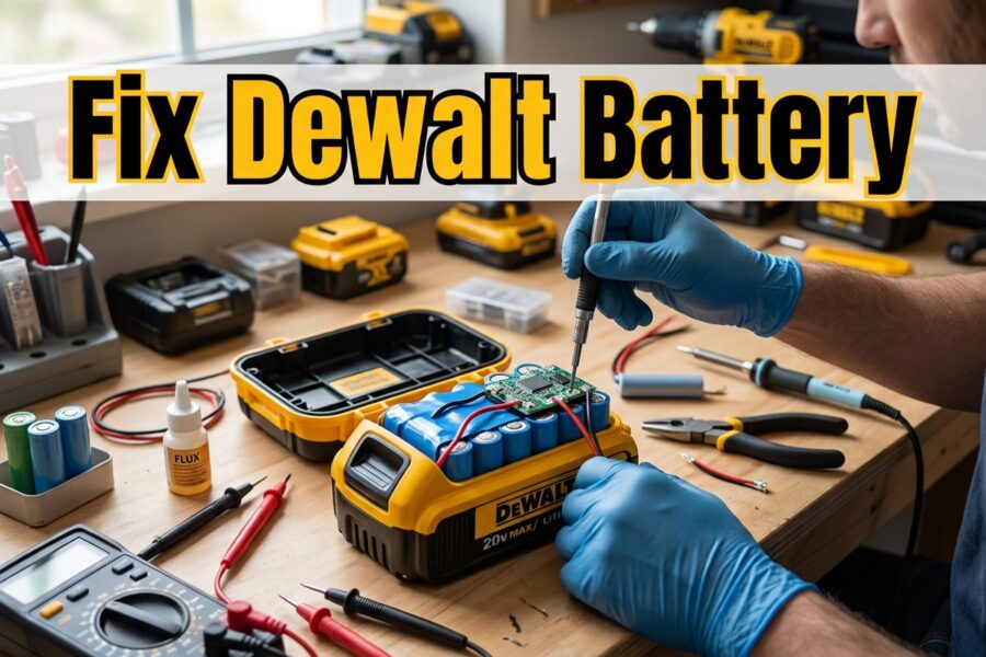 Fix Dewalt Battery