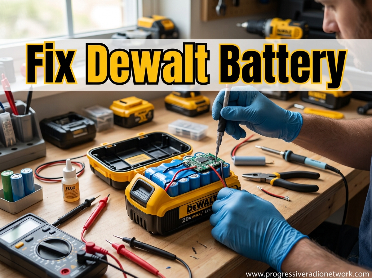 Fix Dewalt Battery