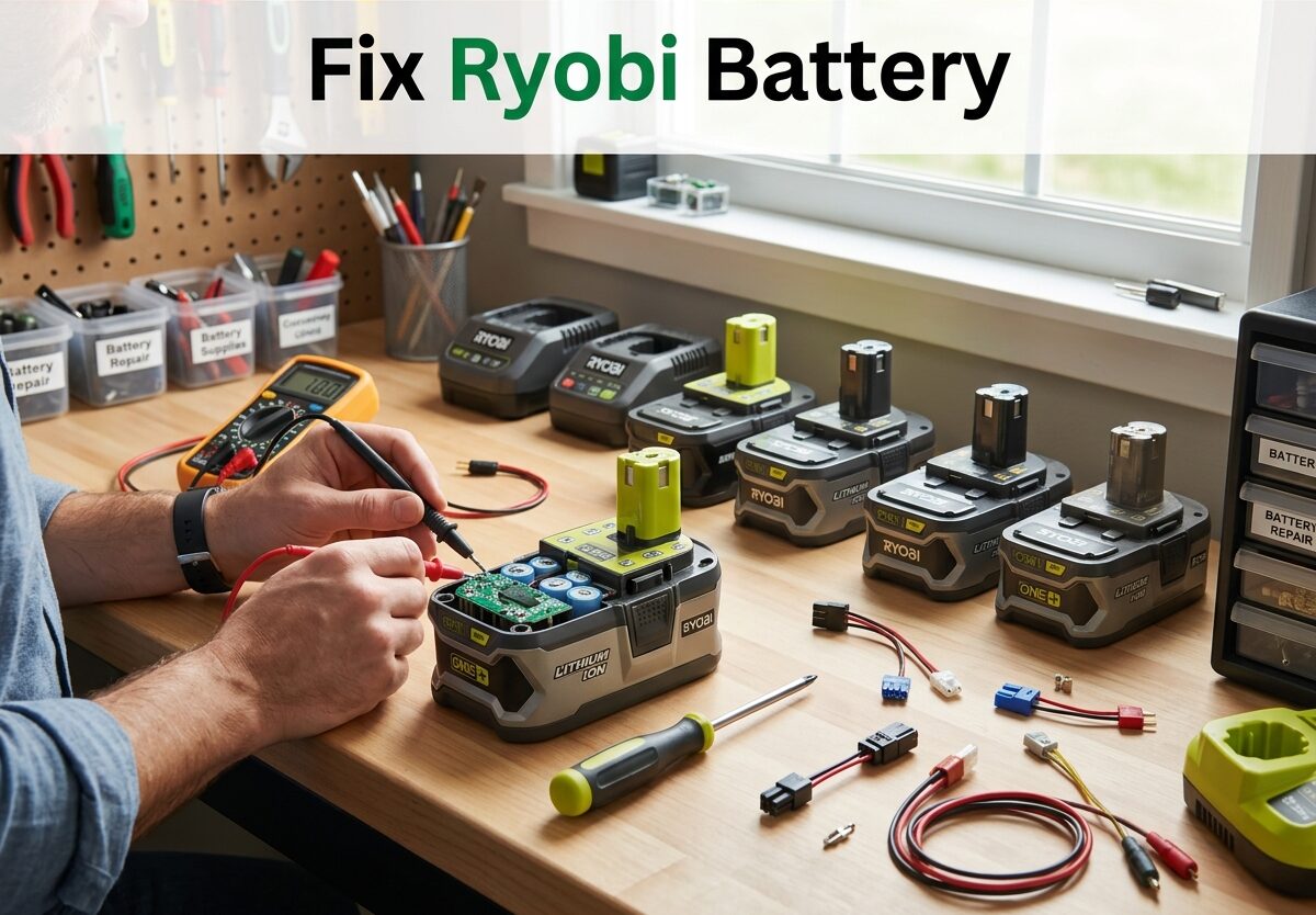 Fix Ryobi Battery