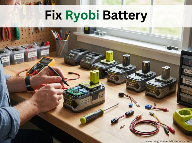 Fix Ryobi Battery