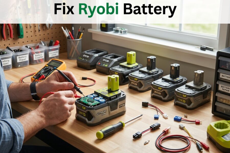 Fix Ryobi Battery