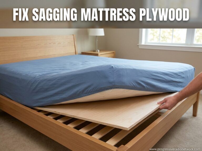 Fix Sagging Mattress Plywood