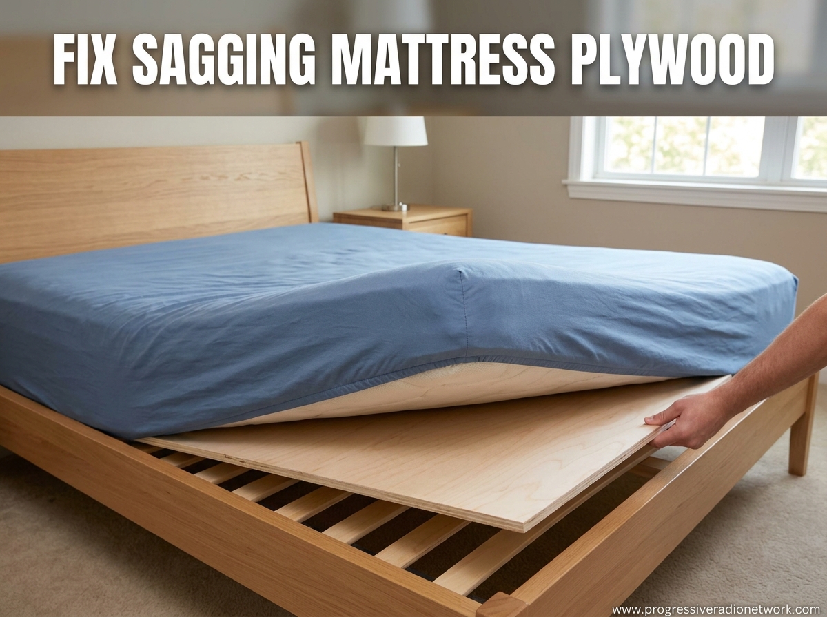 Fix Sagging Mattress Plywood