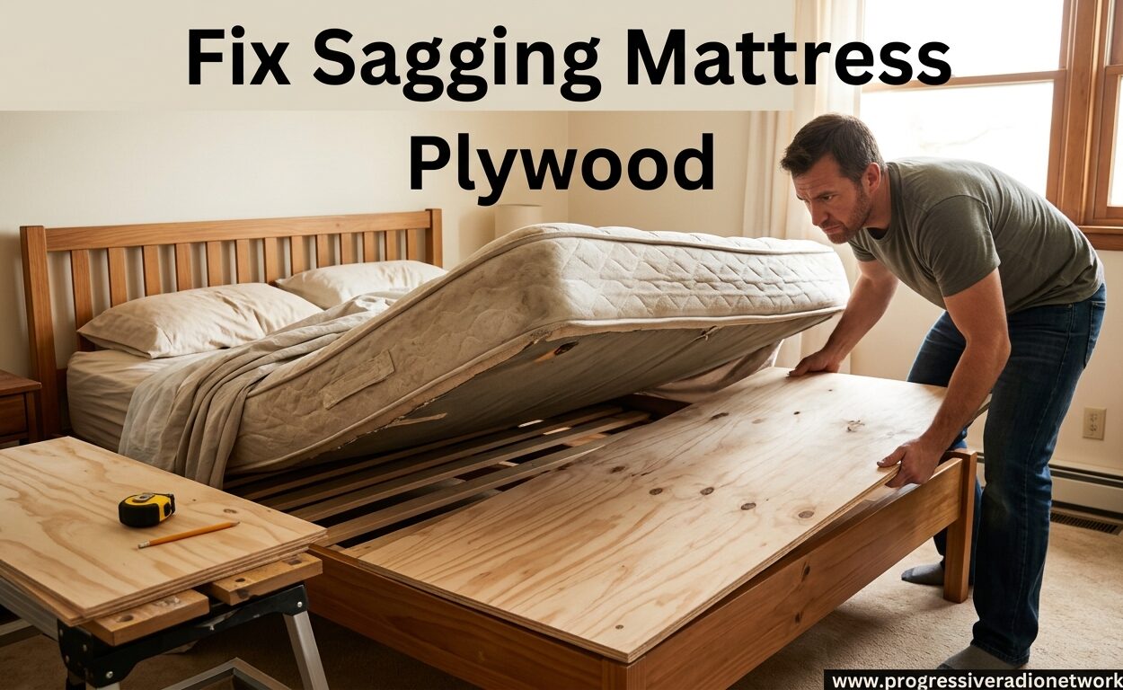 Fix Sagging Mattress Plywood