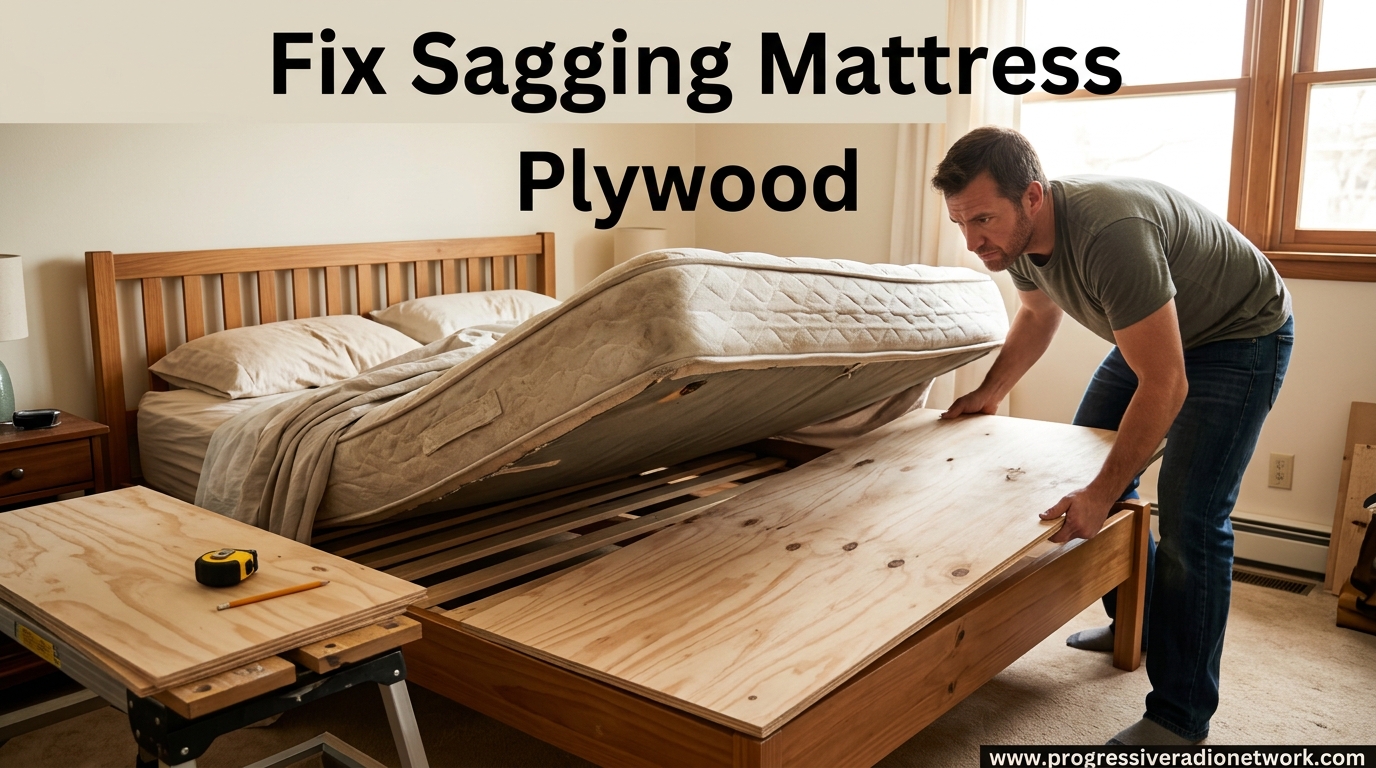 Fix Sagging Mattress Plywood